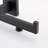 4 Bathroom Hardware Ensemble In Matte Black - 304 Stainless Steel, Rust-, Scratch-, Modern Outlook, Easy Setup For Multiple Rooms Accessories Compilation 4 Pieces, Design, Effortless Installation-1065874342