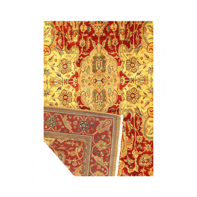 Fine hand Knotted Agra 8' X 11'8''