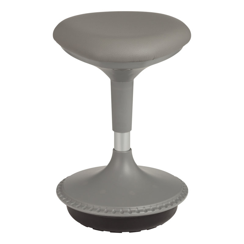 Active Adjustable Height Ergonomic Active Stool, Gray