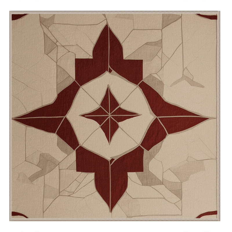 Tessellation Vista Rug, Square 5'