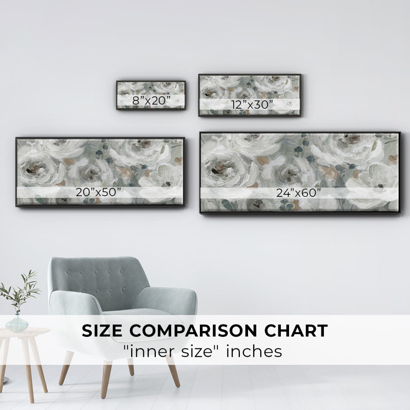 «Neutral Symphony», toile encadrée, H 8 po x l 20 po