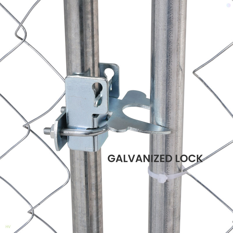 Dog Kennel Outdoor With Waterproof Canopy 181" * 181" *71.65"