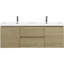 Meuble-lavabo flottant 60 po avec lavabo-1939470271