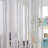 Semi Sheer Curtains / Drapes Single Panel