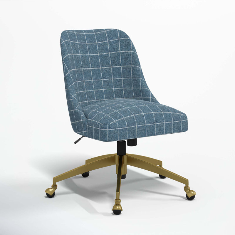 Chaise de bureau Tamieka, Tempête de pluie café
