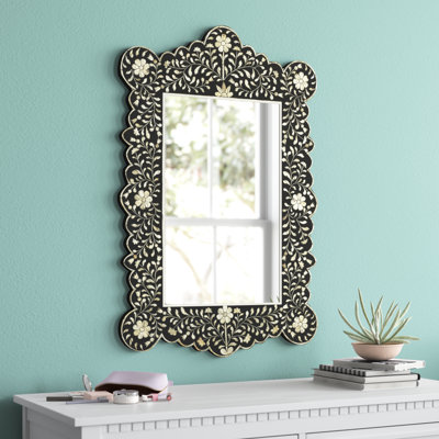 Raul Bone Inlay Wall Mirror