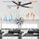 60'' Ceiling Fan with Light and Remote