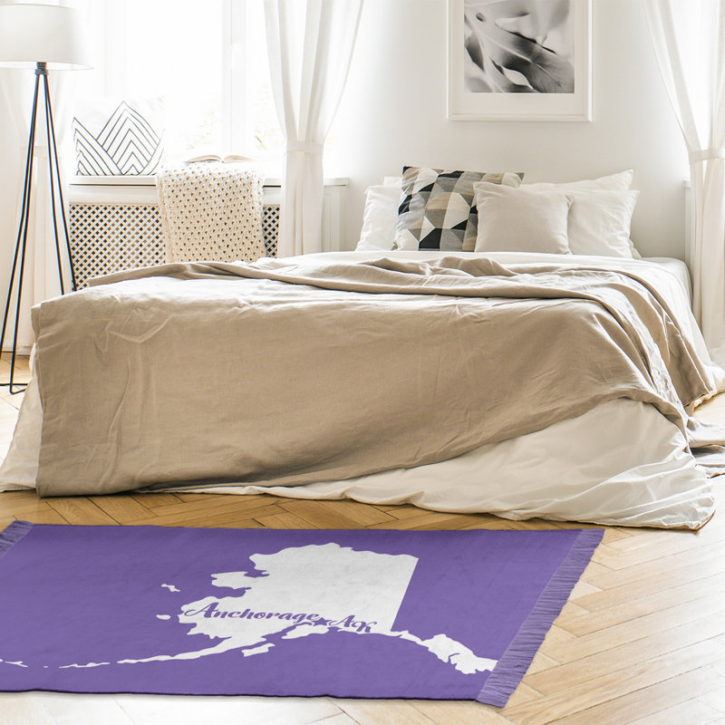 Tapis de zone mauve alaska ancrage
