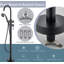 Jayceson 2 Handle Bathroom Bath Shower Mixer with Diverter and Handshower Included