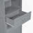 Tall Bathroom Cabinet With Laundry Basket, Large Storage Space-975184507