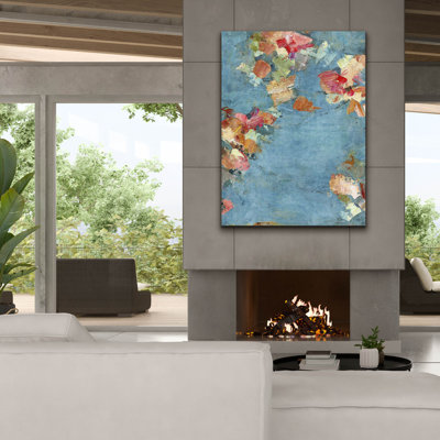Epic Graffiti 'Fleur'  by Suzanne Nicoll Canvas Wall Art, 40" x 54"