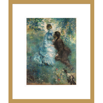 «Lovers» par Pierre-Auguste Renoir, impression giclée sur cadre