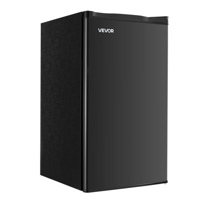 Mini réfrigérateur compact à une porte pour petit réfrigérateur de 3,2 pi cu Noir