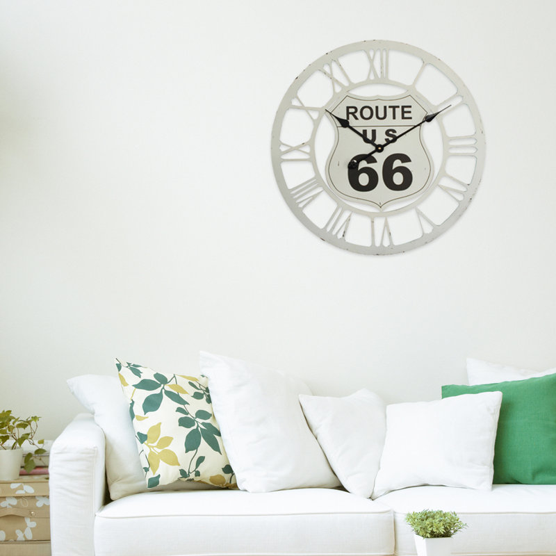 Blasco Wall Clock, White