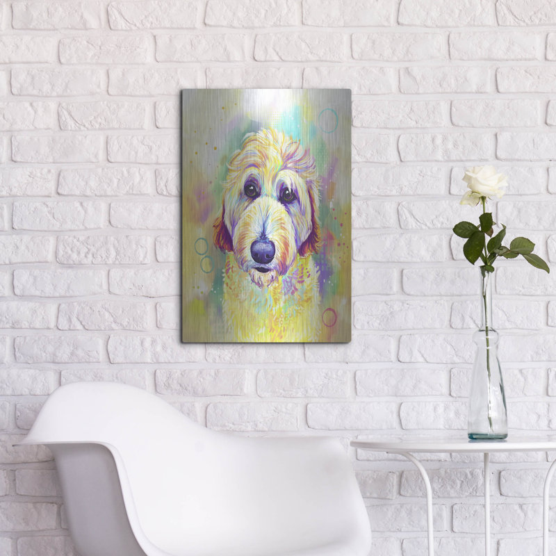 "Pop Art Goldendoodle 2" par Furbaby Affiliates, H 24 po x l 16 po