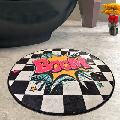 Fain Round 100 cm x 100 cm Shag