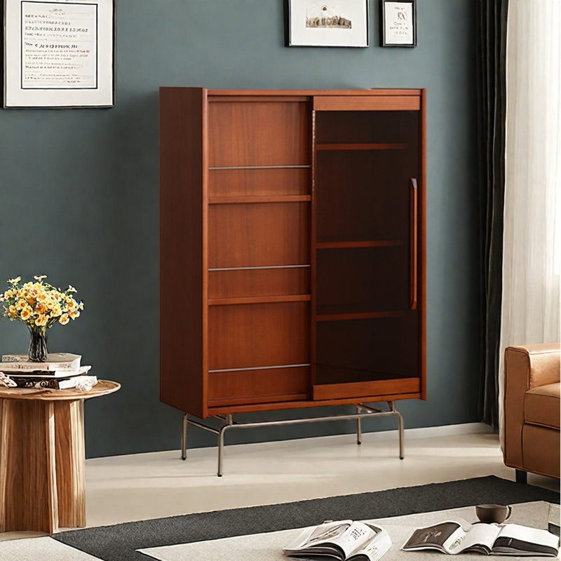 Bibliothèque de style européen, (3 tablettes) H 53 po x l 35 po x P 16 po