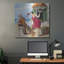 Art mural en métal Red Barrel Studio «Wine & Music» par Ronald West-1467623478