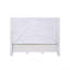 Grand lit Katia en lin gris clair, gris rustique et blanc vieilli-1122780114
