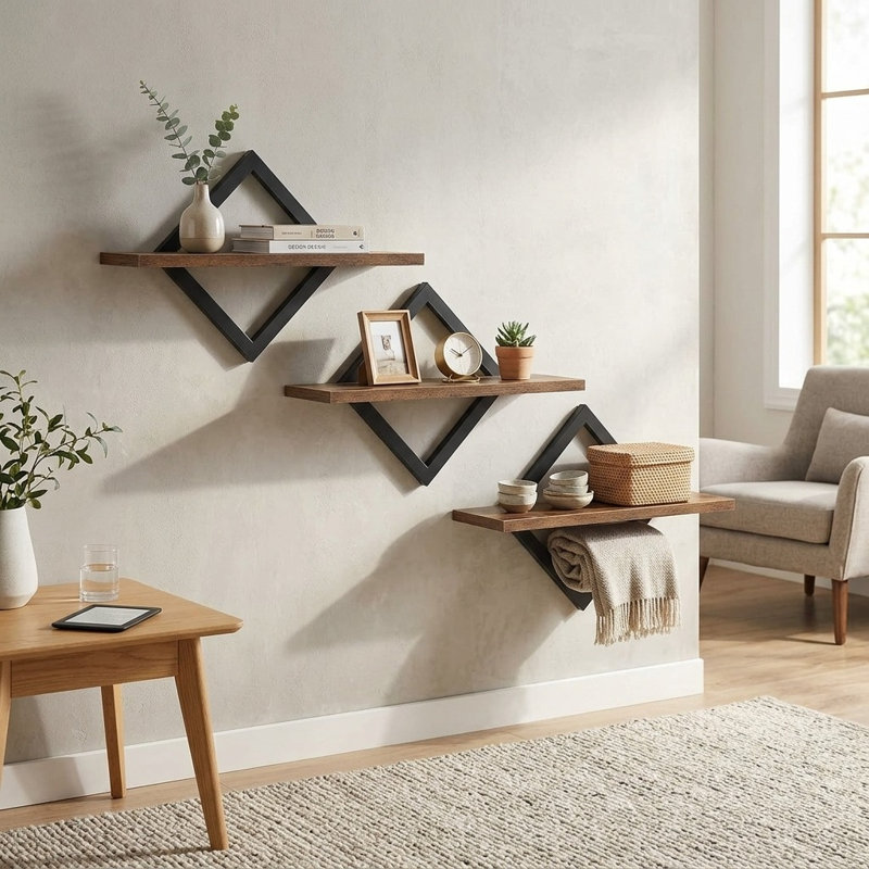 3 Piece Floating Shelf