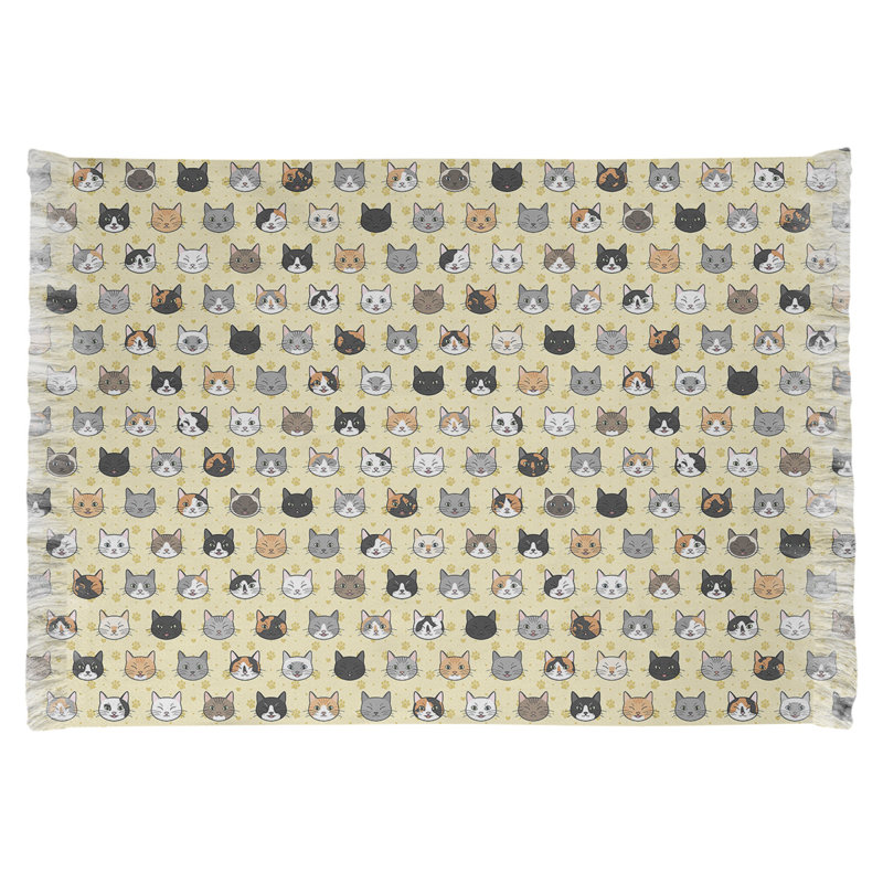 Tapis jaune kitty chat Mcguigan, Oui