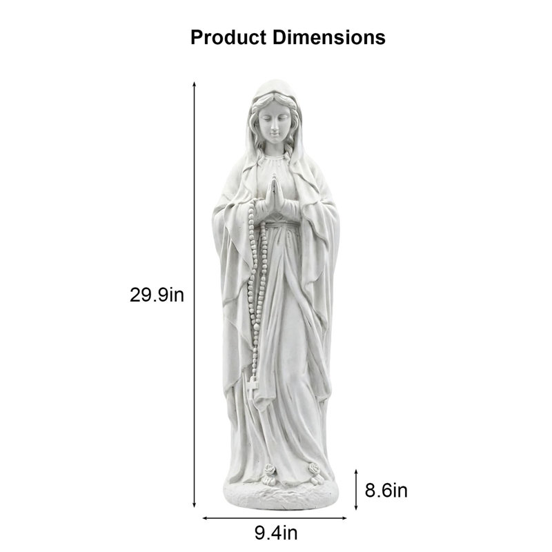 Virgin Mary Garden Statue