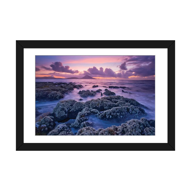 « coucher de soleil, ballycroy » par gareth mccormack, reproduction de photo sur toile tendue, H 24 po x l 32 po x P 1 po