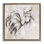 «Rooster S croquis», impression encadrée sur toile flottante par Eli Jones