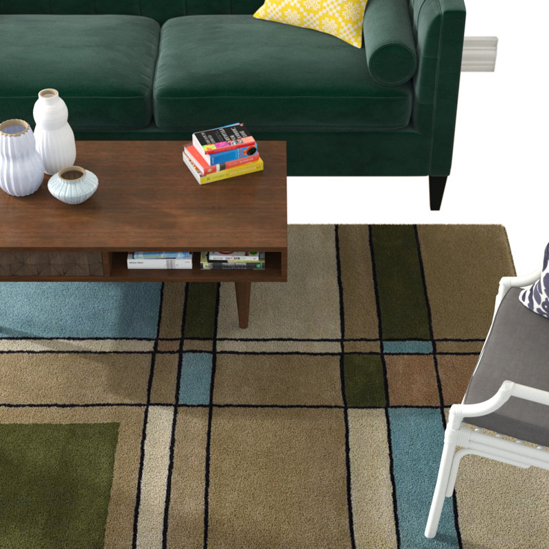 Clearwater Wool Geometric Indoor Rug, Round 7'9"