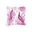 Violet Peacock Haven Linen Pillow 22x22 with Down Insert-72381345-72381346-72381356