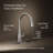 Simplice Single-Handle Pull Down Bar Sink Faucet with Three-Function Sprayhead-3834808
