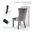 Chaises de salle à manger, chaise de salle à manger rembourrée haut de gamme avec anneau clouté-531111163-507943794-511006614