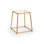 Bauhaus Glass End Table