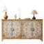 Buffet d'appoint 60 "avec 4 portes pour l'entrée, le salon, la chambre à coucher et la salle à manger