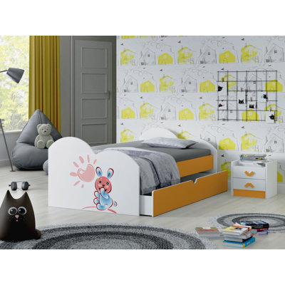 Runolfson Storage Kids Bed