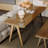 Walnut Rectangular Solid Wood Writing desk-1628495211