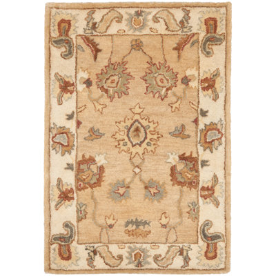 Bulwinder Hand Tufted Wool Oriental Rug