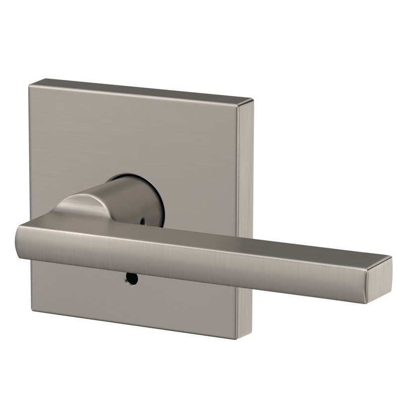 Levier anti-rotation personnalisé Latitude avec garniture Collins, Nickel satiné
