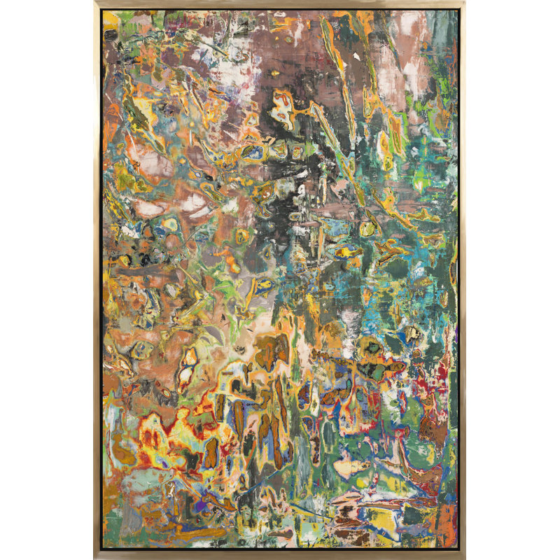 Double Shot Of Etc. Painting, 60" H x 40" W