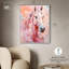Art chevalier rose, toile, pêche, boho-104326411-111724038