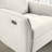 Andee Microsuede Fabric Electric Power Recliner Chair-441494083