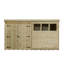 Shiplap Pent Wooden Shed-1232675174