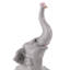 Baby Elephant with Flower Figurine