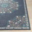 Tapis bleu/ivoire oriental Cora-193955368