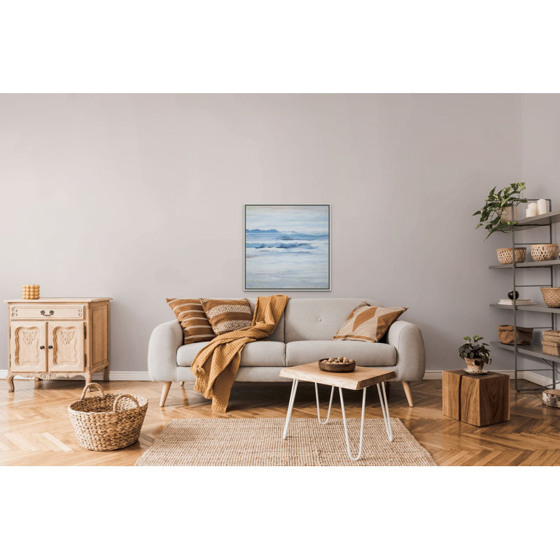 Cloudy Seas 1 Print, 26" H x 26" W x 3" D