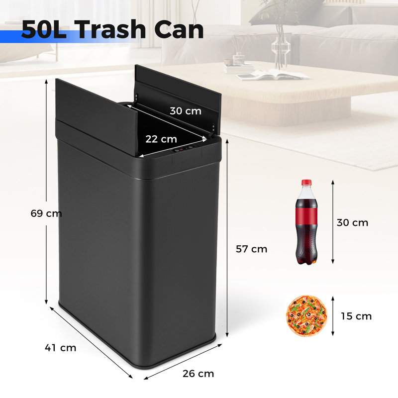 Stainless Steel Waste Bin