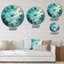 Cleetus - Horloge murale paysage abstrait-507690594