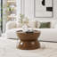 Table basse en métal martelé-521628600