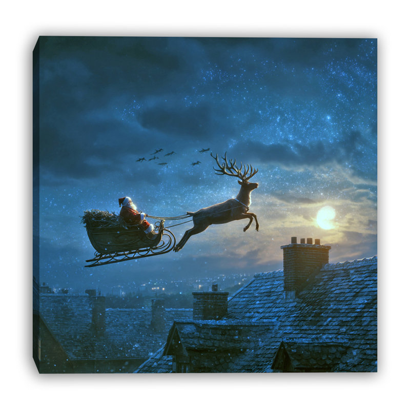 Art mural sur toile Moonlit, 20 po x 20 po