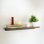 Tablettes murales flottantes en bois Sephine
